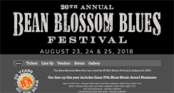 Desktop Screenshot of beanblossomblues.com